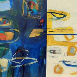 Bal broadbent abstract painting