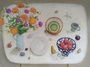 Gill Gathercole still life flowers