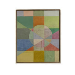 Vintage book cloth on board, 31cmH x 26cmW. £650