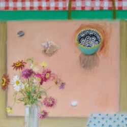 Oil on canvas, 60cm x 60cm. £850