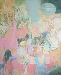 Oil on canvas, 146cmH x 118cmW. SOLD