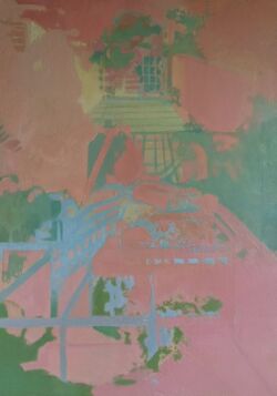 Oil on canvas, 91cmH x 66cmW. SOLD