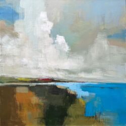 Acrylic on canvas, 100cm x 100cm. SOLD