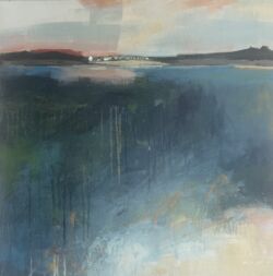 Acrylic and oil pastel on board, 60cm x 60cm. SOLD
