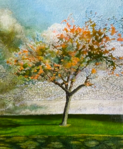 Oil on linen, 25cmH x 20cmW. SOLD