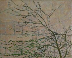 Oil on linen, 20cmH x 25cmW unframed. SOLD