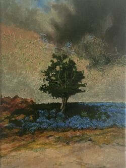 Oil on linen, 31cmH x 23cmW. SOLD