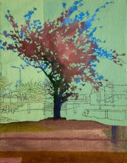 Oil on linen, 25cmH x 20cmW. £450