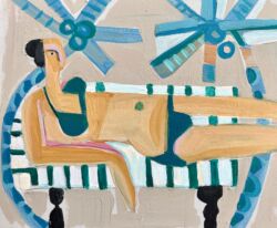 Acrylic on board, 20cmh x 25cmW. £490