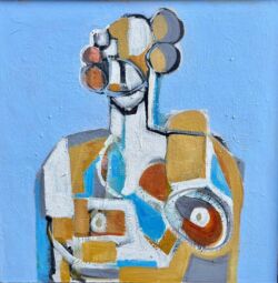 Acrylic on board, 60cm x 60cm. SOLD