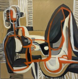 Acrylic on canvas, 80cm x 80cm. £2,350