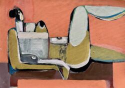 Acrylic on canvas board, 30cmH x 42cmW. £710