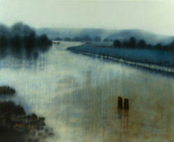 Oil on canvas, 100cmH x 120cmW. SOLD