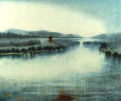 Oil on canvas, 100cmH x 120cmW. £3,200