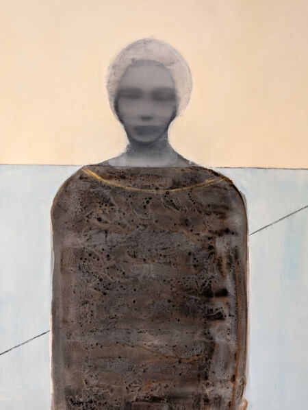 Acrylic and charcoal on canvas, 81cmH x 61cmW. £1,650