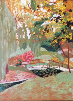 Oil stick on panel, 120cmH x 90cmW. £3,900