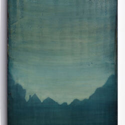 Acrylic and plaster on cradled plywood panel, 80cmH x 60cmW. SOLD