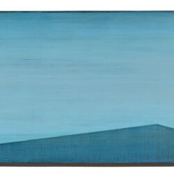 Acrylic and plaster on cradled plywood panel, 40cmH x 90cmW. £1,800
