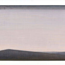 Acrylic and plaster on cradled plywood panel, 40cmH x 90cmW. £1,800