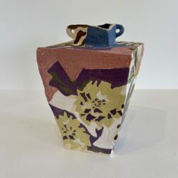 Stoneware, approx 21cmH x 14cmD. SOLD