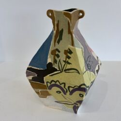 Stoneware, 24cmH x 15cmD. SOLD