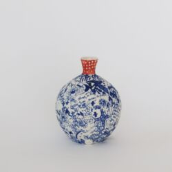 Thrown porcelain, 12cmH x 9cmD. SOLD