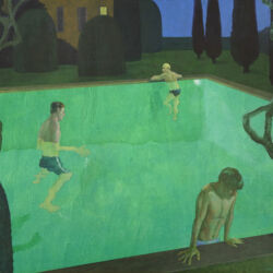 Oil on panel, 51cmH x 60.5cmW. £2,550