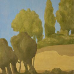 Oil and ink on canvas, 92cmH x 70cmW. £3,500