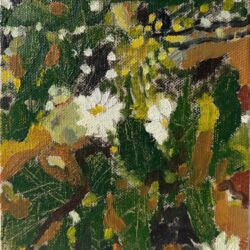 Oil on board, 18cmH x 12cmW. SOLD