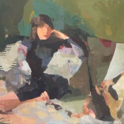 Acrylic on canvas, 50cmH x 70cmW. £1,500