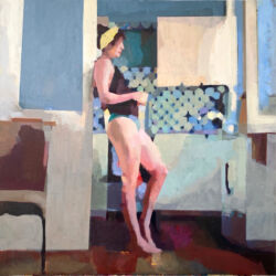 Acrylic on board, 61cm x 61cm. SOLD