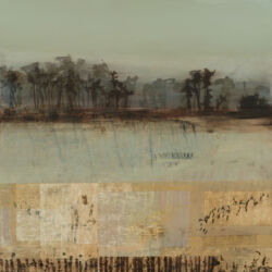 Mixed media on canvas, 100cm x 100cm. £2,200