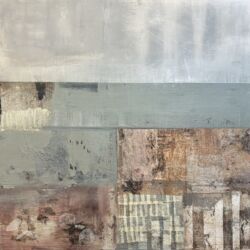 Mixed media on board, 80cm x 80cm. SOLD