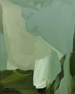 Oil on canvas, 30cmH x 24cmW. SOLD