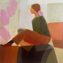 Acrylic on canvas, 50cm x 50cm. SOLD