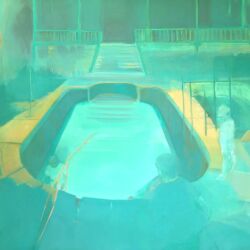 Oil on canvas, 107cmH x 130cmW. £3,600
